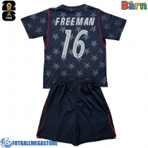 Fotballdrakt Barn Forente stater Alex Freeman #16 Bortedraktsett VM 2026 Kortermet (+ Korte bukser)